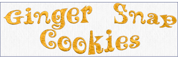 Ginger Cookies 3